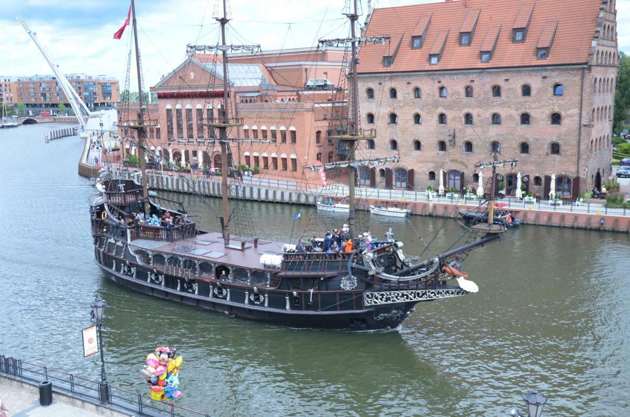 Lägenhet Above Motlawa Gdańsk
